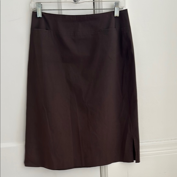 TSE Brown A-Line Knee-Length Skirt for Work - Picture 1 of 4